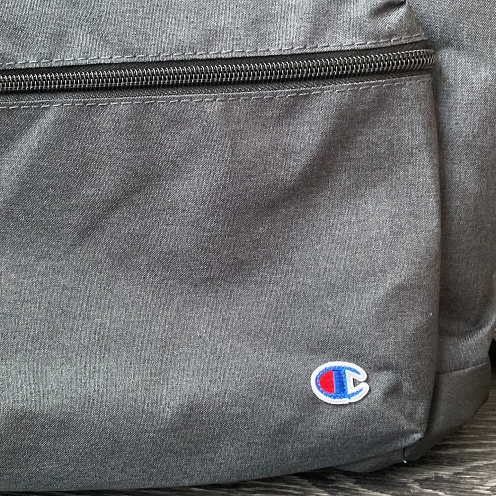 Champion Momentum Backpack in Heather with blue lining - ultimate durability NEW
